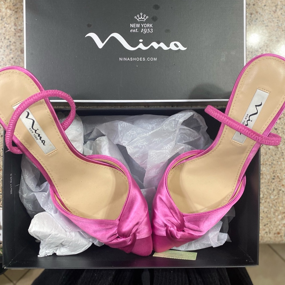 Nina Shoes- sling back shoes